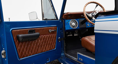 Classic Ford Bronco interior