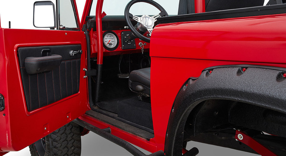 Classic Ford Bronco interior