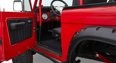 Classic Ford Bronco interior