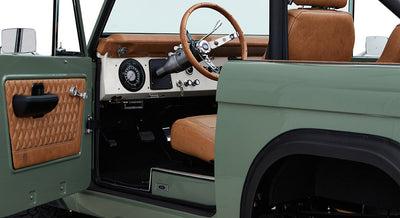 Classic Ford Bronco interior