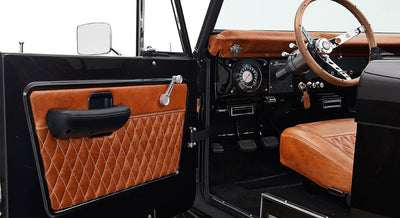 Classic Ford Bronco interior