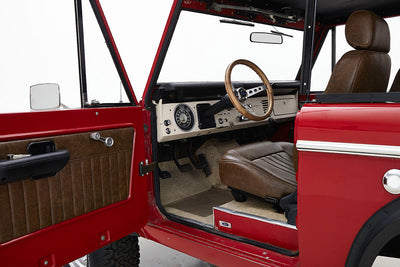 Classic Ford Bronco interior