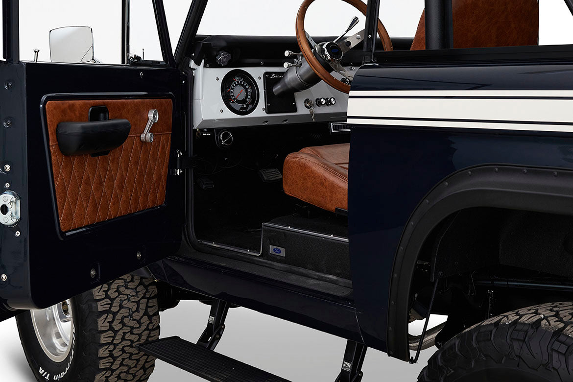Classic Ford Bronco interior