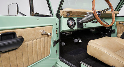 Classic Ford Bronco interior