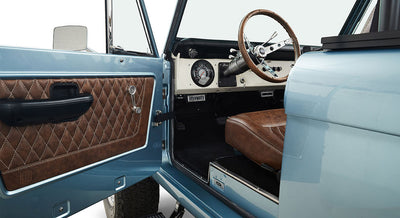 Classic Ford Bronco interior