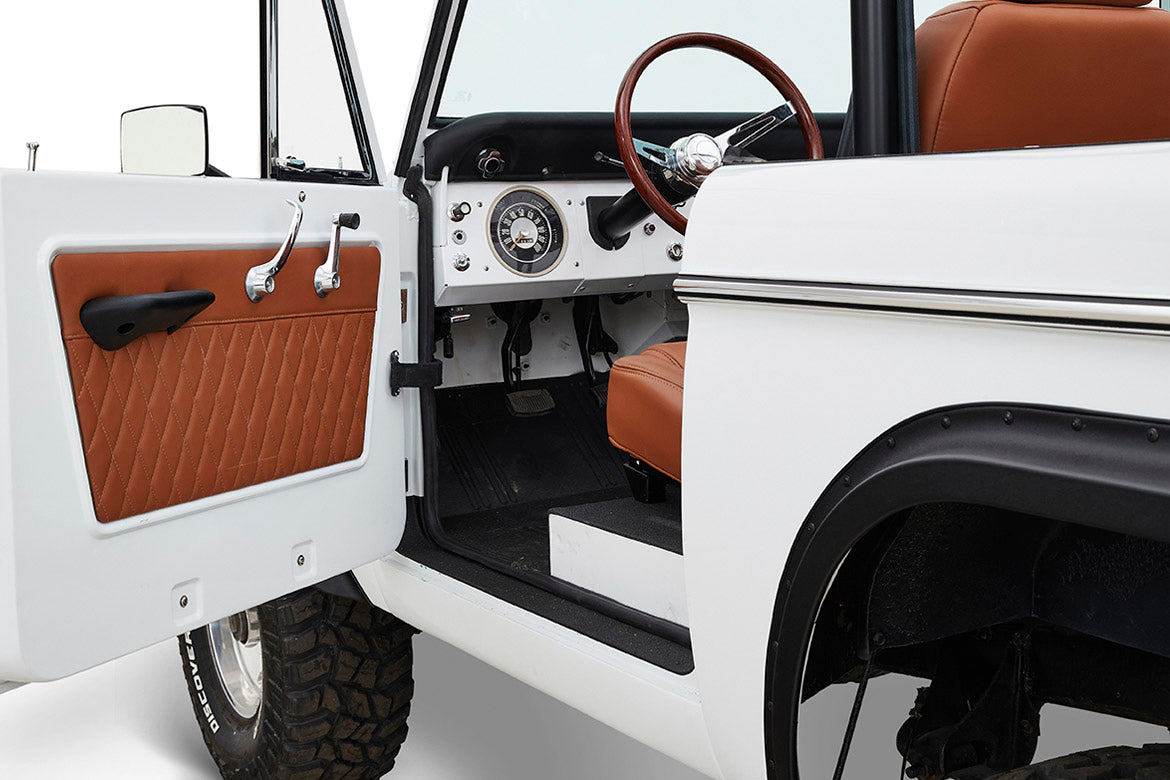 Classic Ford Bronco interior