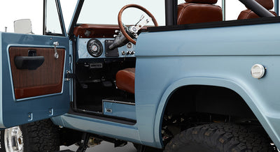 Classic Ford Bronco interior