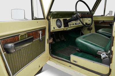 Classic Ford Bronco interior