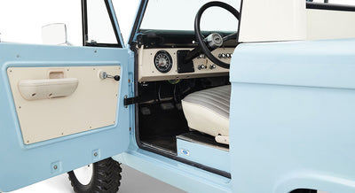 Classic Ford Bronco interior