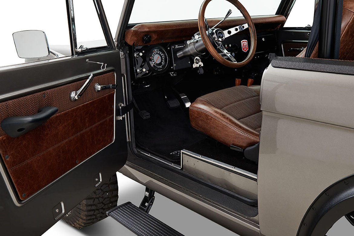Classic Ford Bronco interior