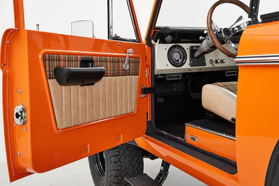 Classic Ford Bronco interior