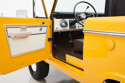 Classic Ford Bronco interior