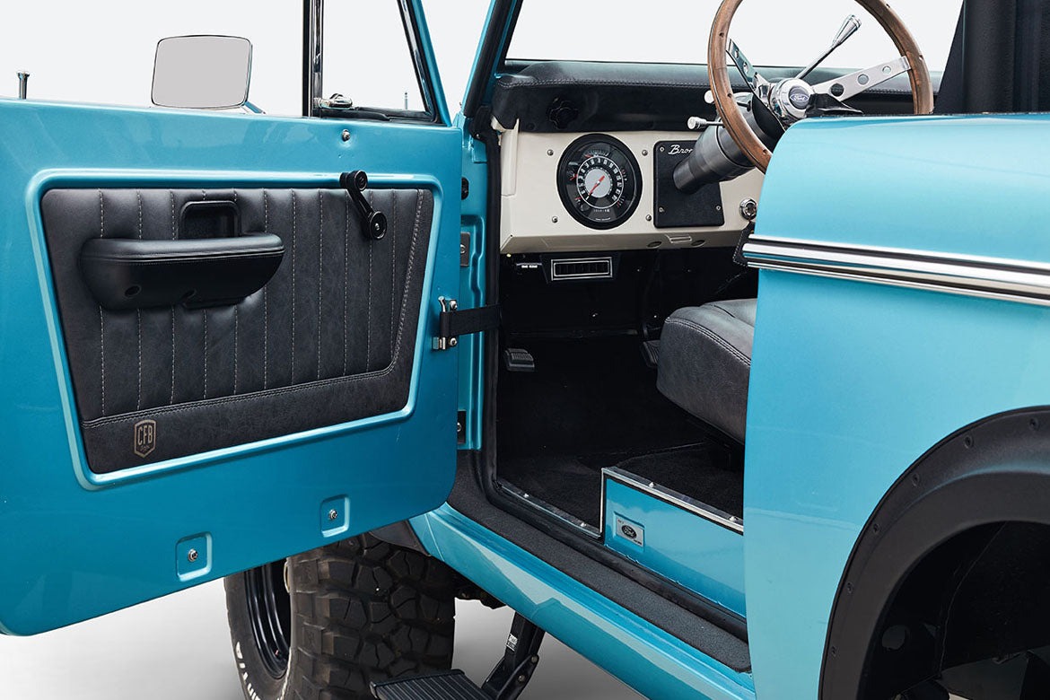 Classic Ford Bronco interior