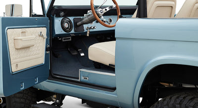 Classic Ford Bronco interior
