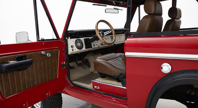 Classic Ford Bronco interior