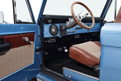 Classic Ford Bronco interior
