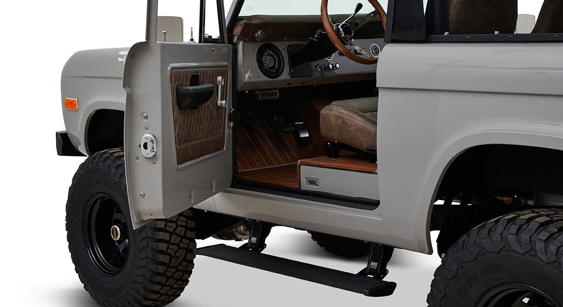 Classic Ford Bronco interior