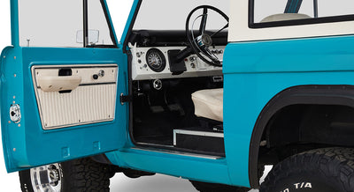 Classic Ford Bronco interior