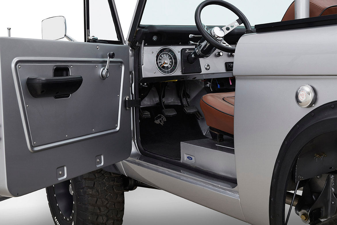 Classic Ford Bronco interior