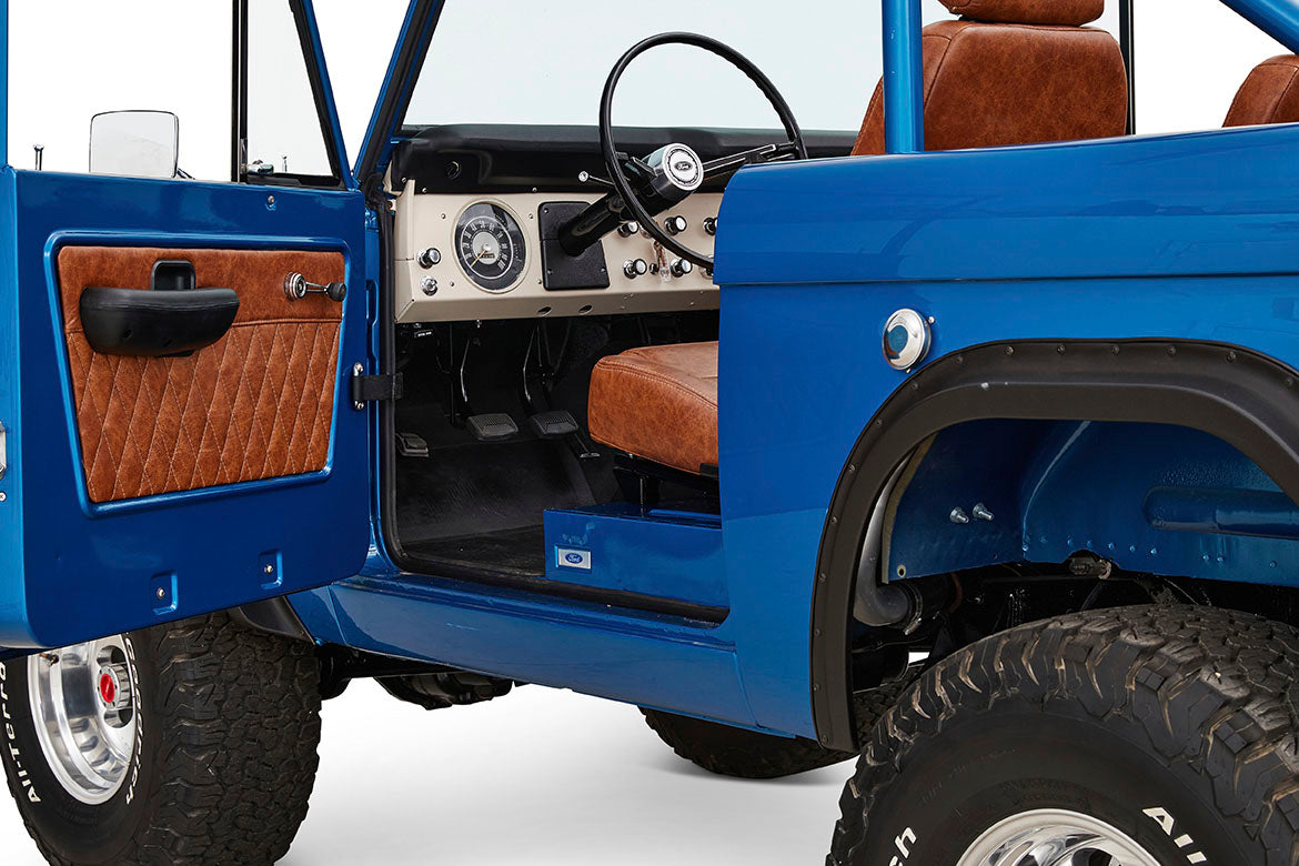 Classic Ford Bronco interior