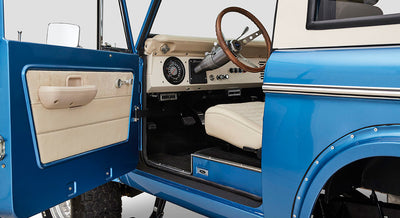 Classic Ford Bronco interior