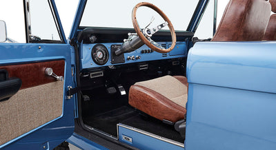 Classic Ford Bronco interior