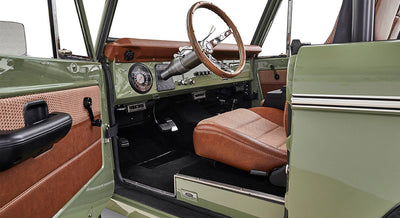 Classic Ford Bronco interior