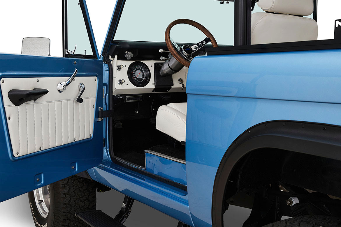 Classic Ford Bronco interior