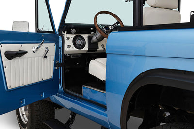 Classic Ford Bronco interior
