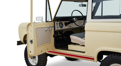Classic Ford Bronco interior