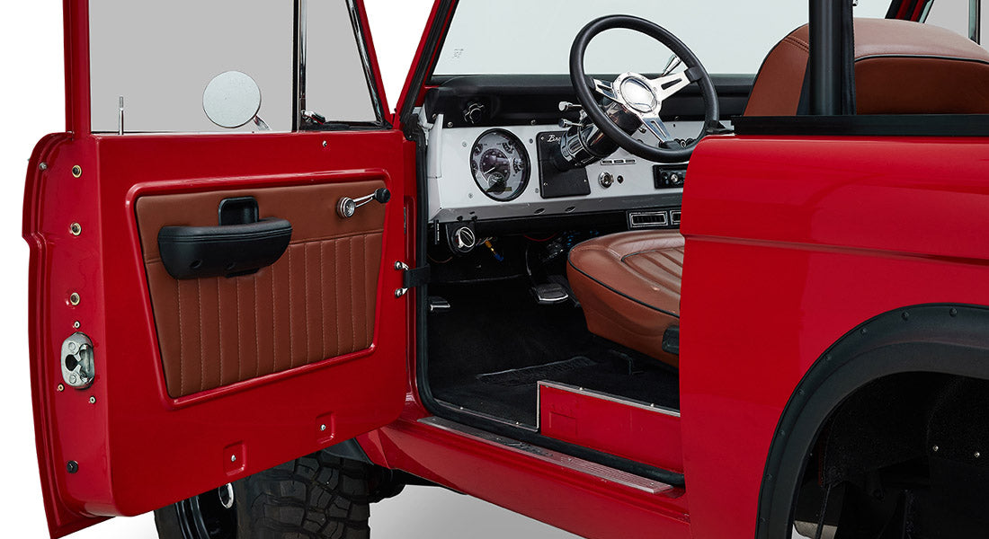 Classic Ford Bronco interior