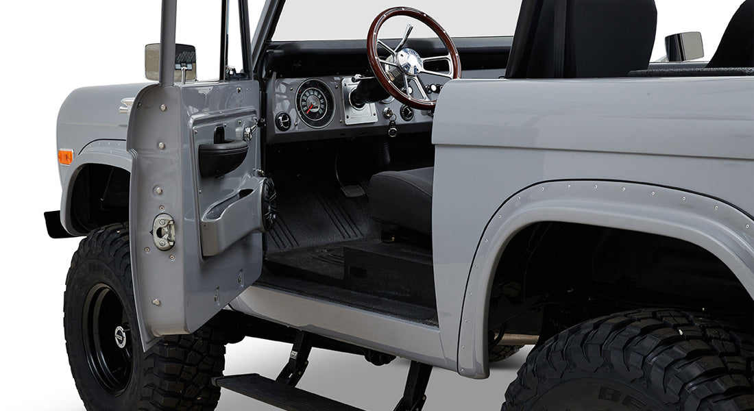 Classic Ford Bronco interior