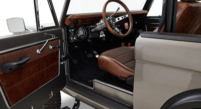 Classic Ford Bronco interior