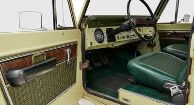 Classic Ford Bronco interior