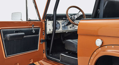 Classic Ford Bronco interior