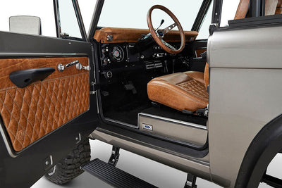 Classic Ford Bronco interior