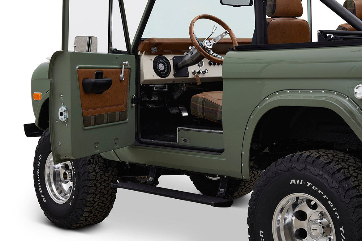 Classic Ford Bronco interior