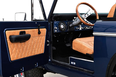 Classic Ford Bronco interior