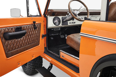 Classic Ford Bronco interior
