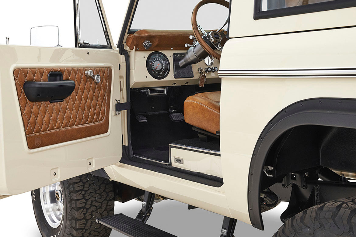 Classic Ford Bronco interior