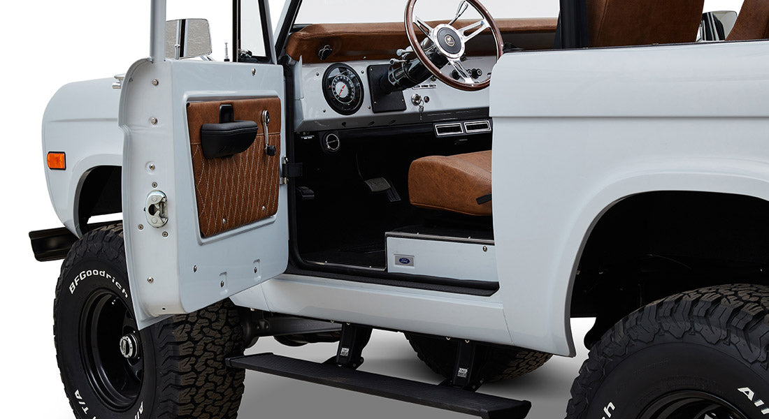 Classic Ford Bronco interior