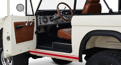 Classic Ford Bronco interior