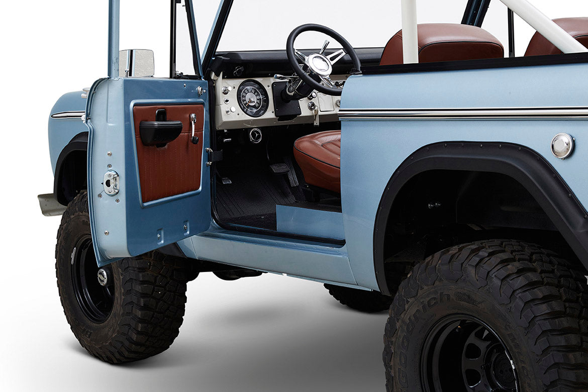 Classic Ford Bronco interior