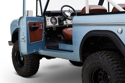 Classic Ford Bronco interior