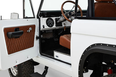 Classic Ford Bronco interior