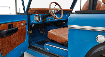 Classic Ford Bronco interior