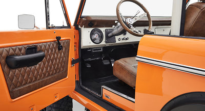 Classic Ford Bronco interior