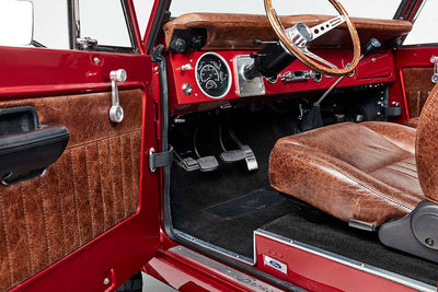 Classic Ford Bronco interior