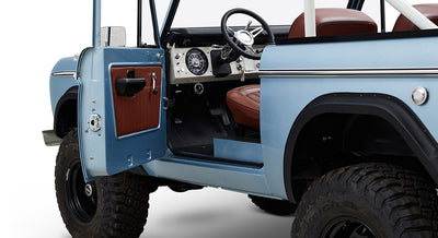 Classic Ford Bronco interior