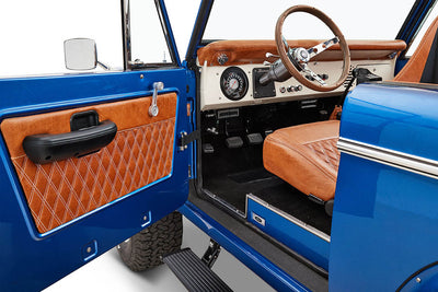 Classic Ford Bronco interior
